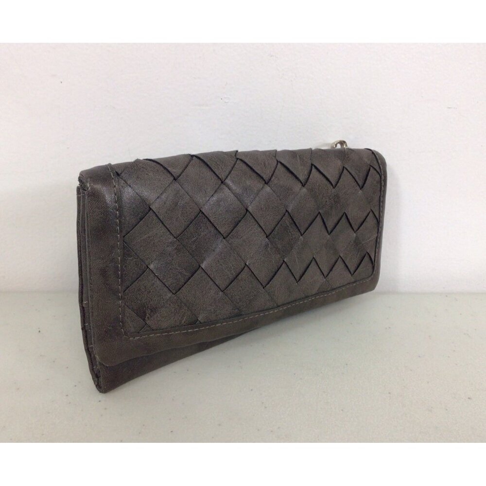 Shiraleah Gray Wallet Woven